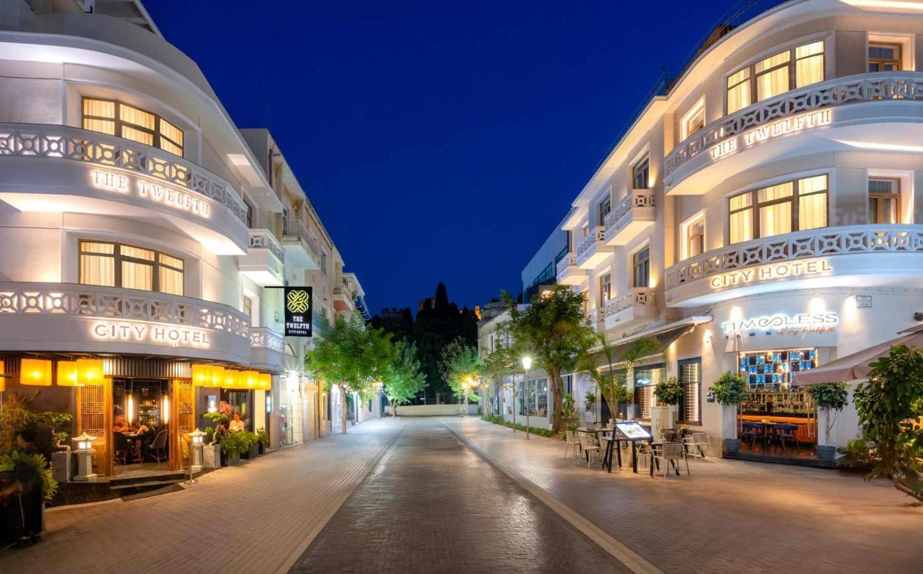 The 12Th City Hotel Rhodes City Eksteriør billede